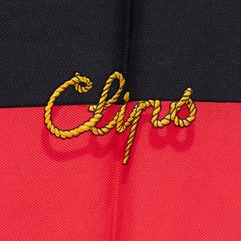 Hermès, scarf, "Clips".