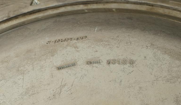 FAT, silver, J. Tostrup, Norge, 1227 gram.