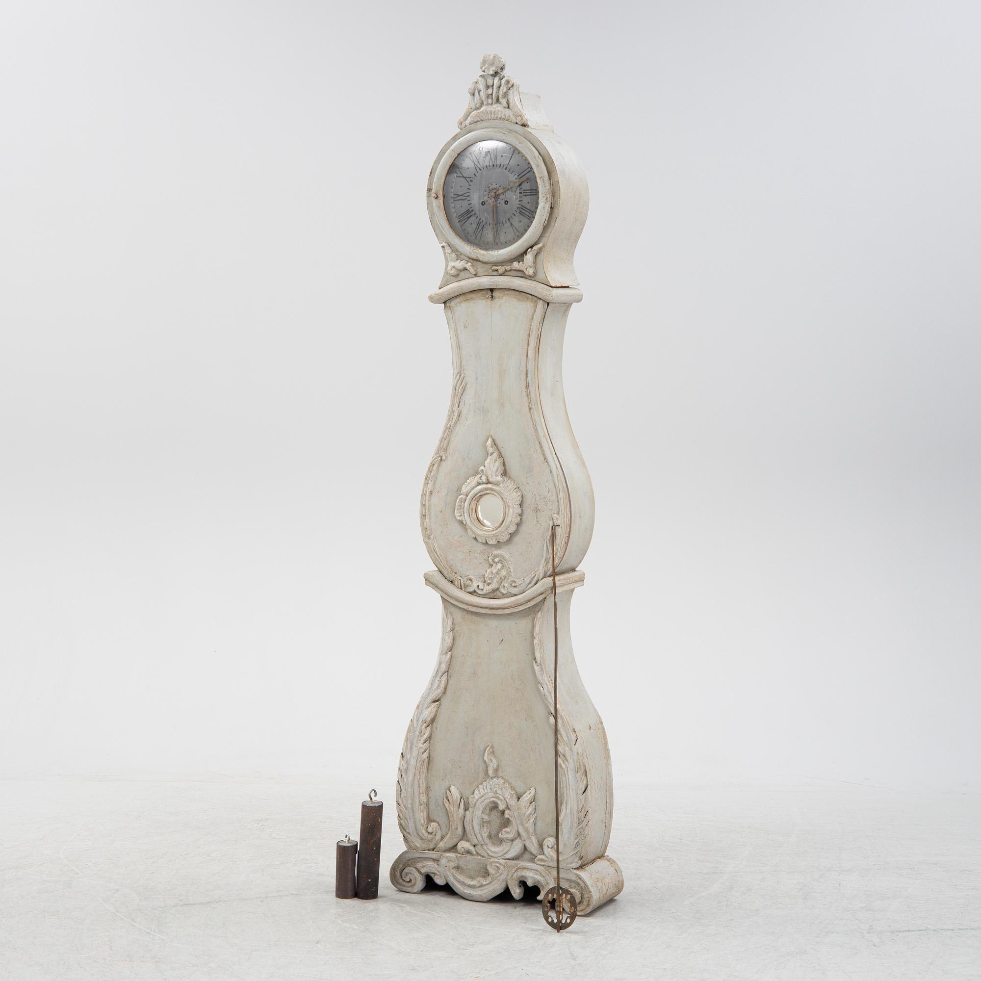 Golvur, nyrokoko, 1800-tal.