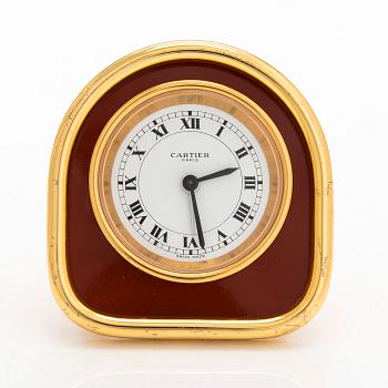 Cartier, alarm clock, 78 mm.