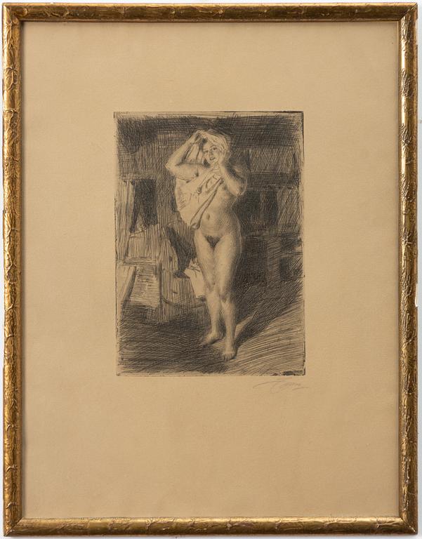 Anders Zorn, "Bärsärk".