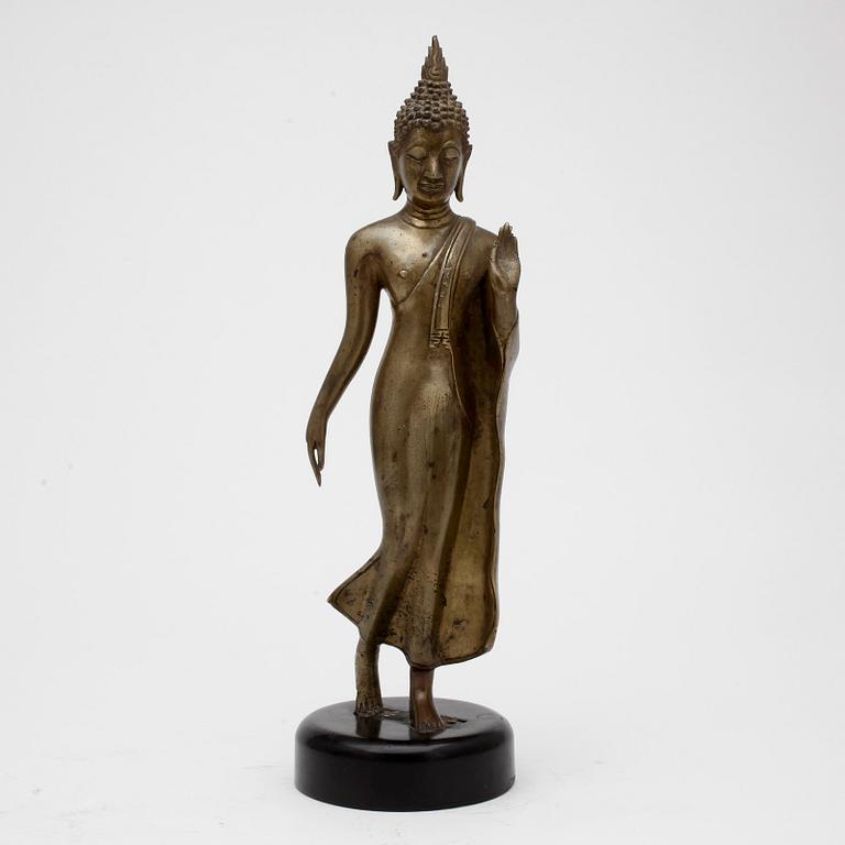 SKULPTUR, mässing, Thailand, 1900-tal.