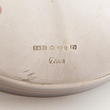 Tore Eldh, candlesticks, a pair, silver, Cesons, Gothenburg, 1965.