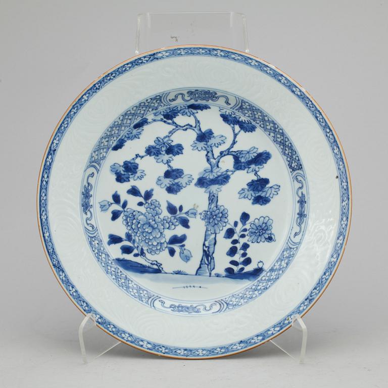 FAT, porslin, Kina, Qing dynastin, sannolikt Kangxi (1662-1722).