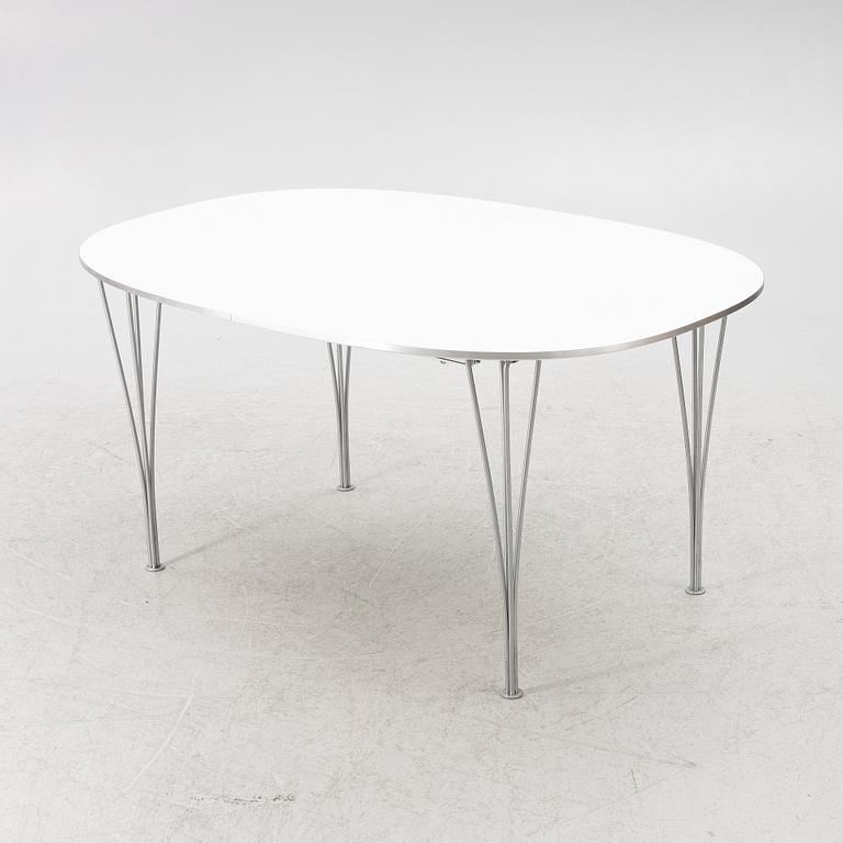 Bruno Mathsson & Piet Hein, dining table, "Superellipse", Fritz Hansen, Denmark, 2008.