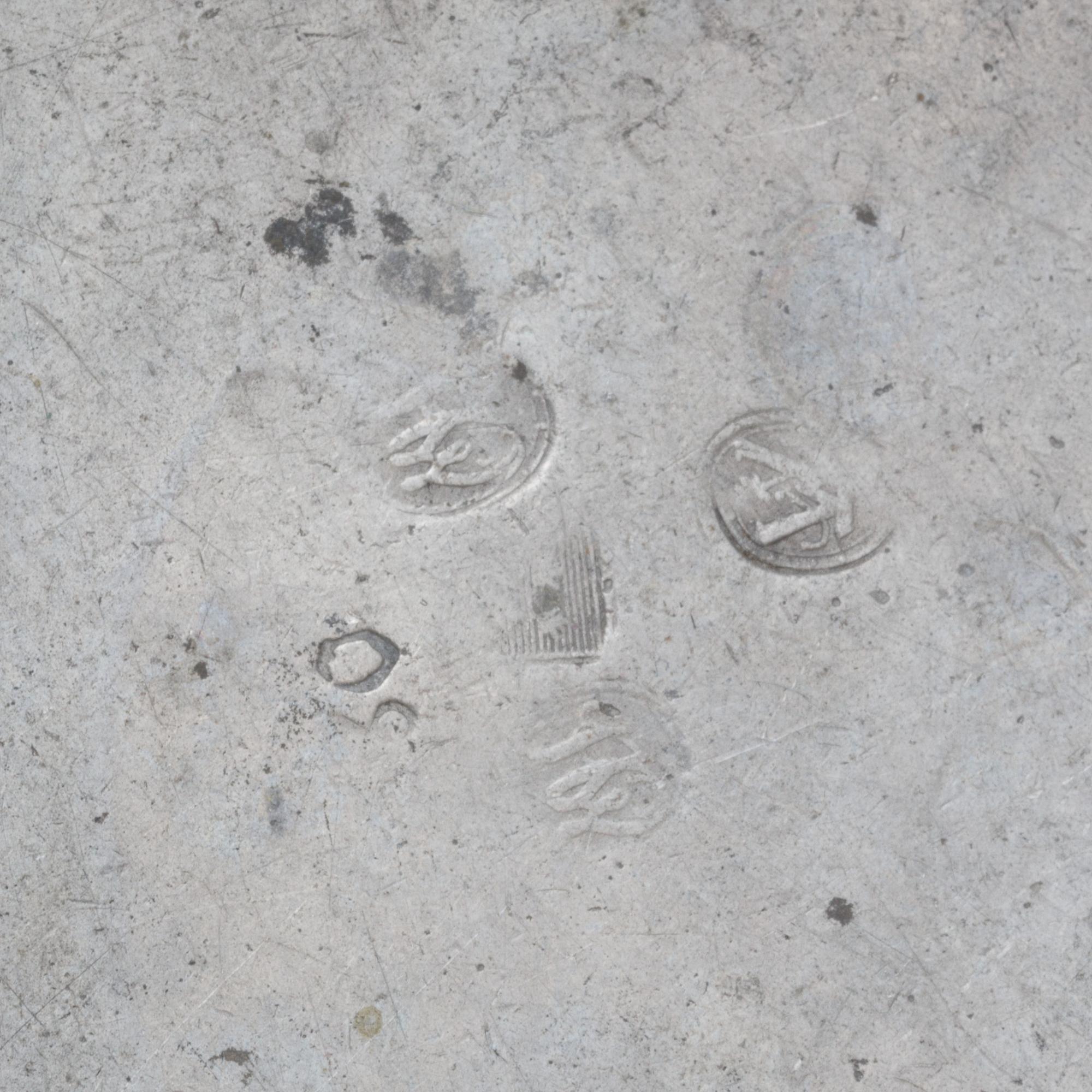 KALLSKÅLSSKÅL, tenn. Hans Wicksten (1782-1810/14), Västerås.