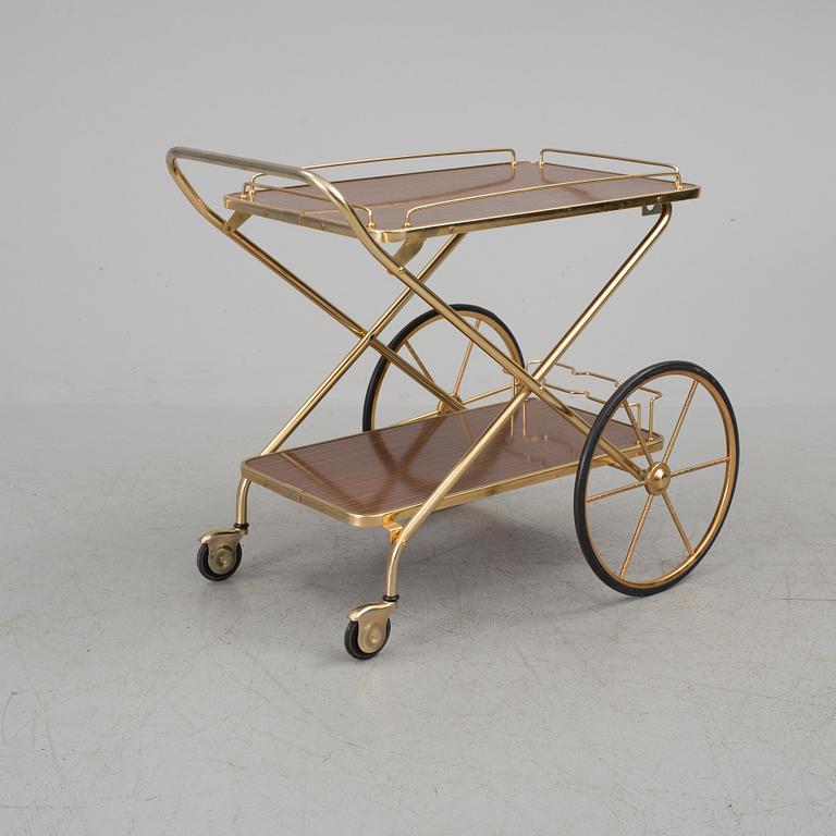 A collapsible drinks trolley, second half of the 20th Century.