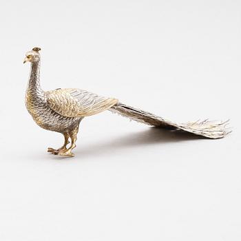 FIGUR, silver, 1900-talets mitt. Vikt ca 169 gram.