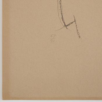 Helene Schjerfbeck, "Kostymbild (Bagarens dotter)".