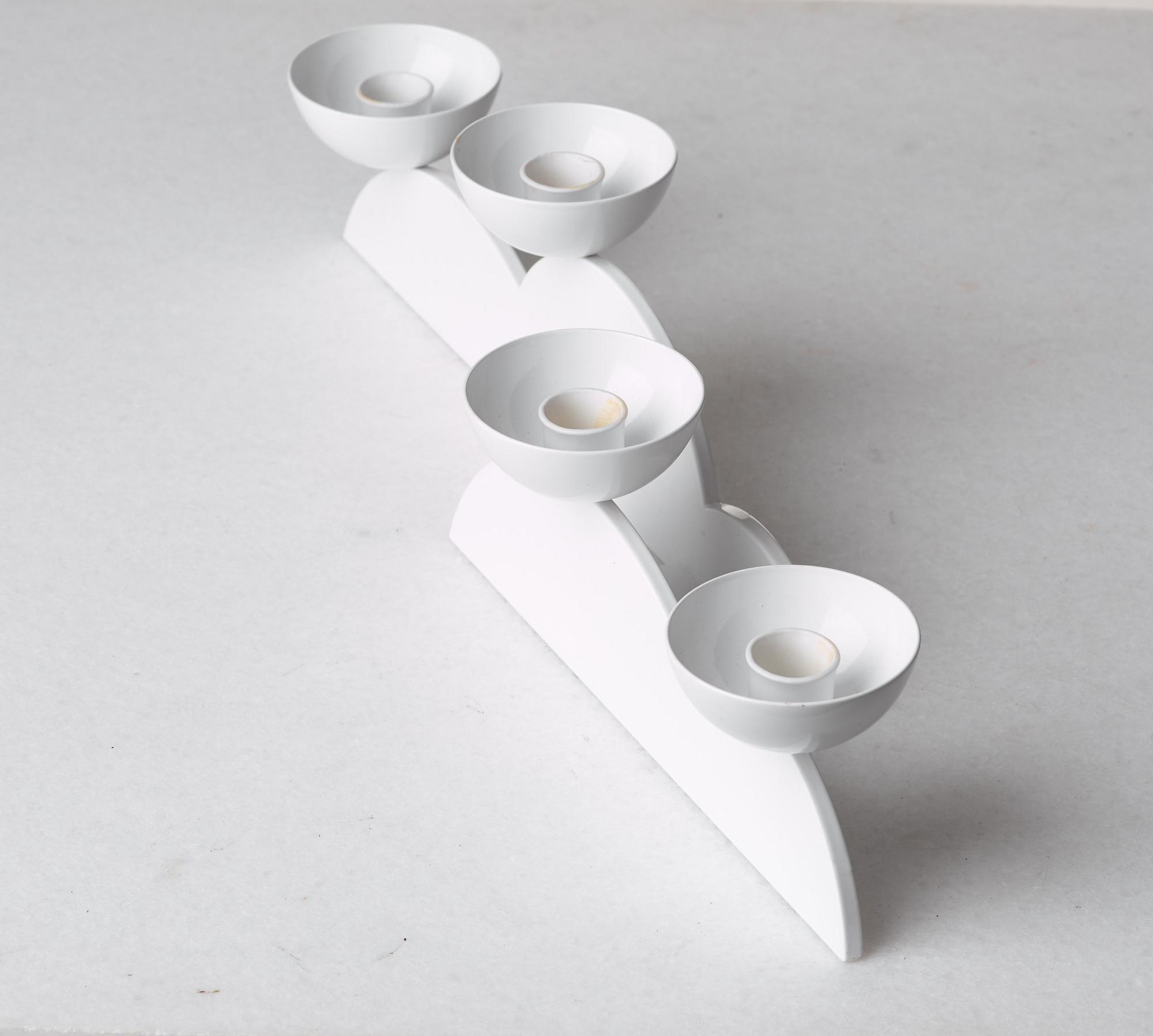 Eero Aarnio, EERO AARNIO, two candelabra; "Cactus" and "Cloud", Finland, one dated 2003.