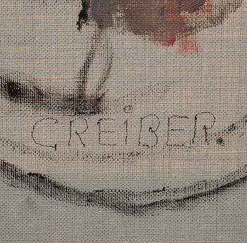 GUNNAR GREIBER, oljemålning på duk, signerad.