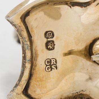 Charles Reily & George Storer, kannu, sterlinghopea, Lontoo 1839.