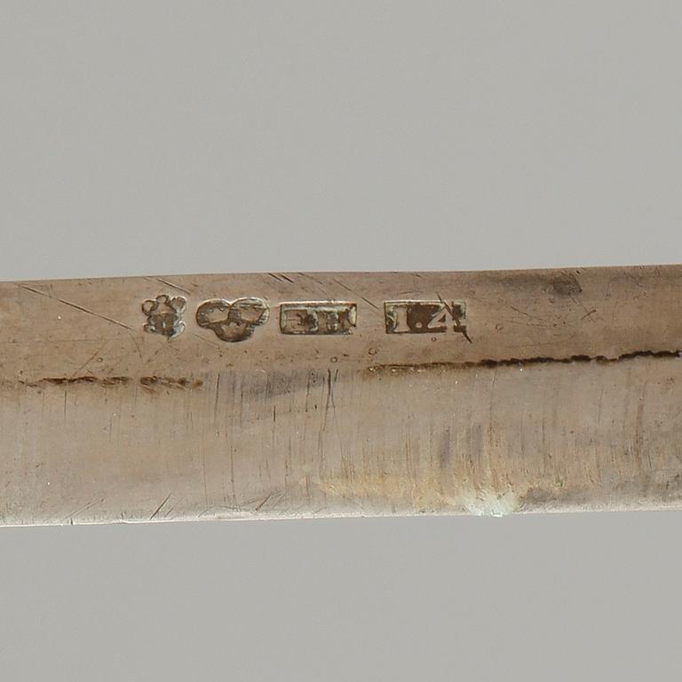 PARTI SILVER, 44 delar. Totalvikt ca 1270g.
