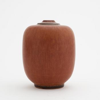 Erich & Ingrid Triller, a glazed stoneware vase/urn, Tobo.
