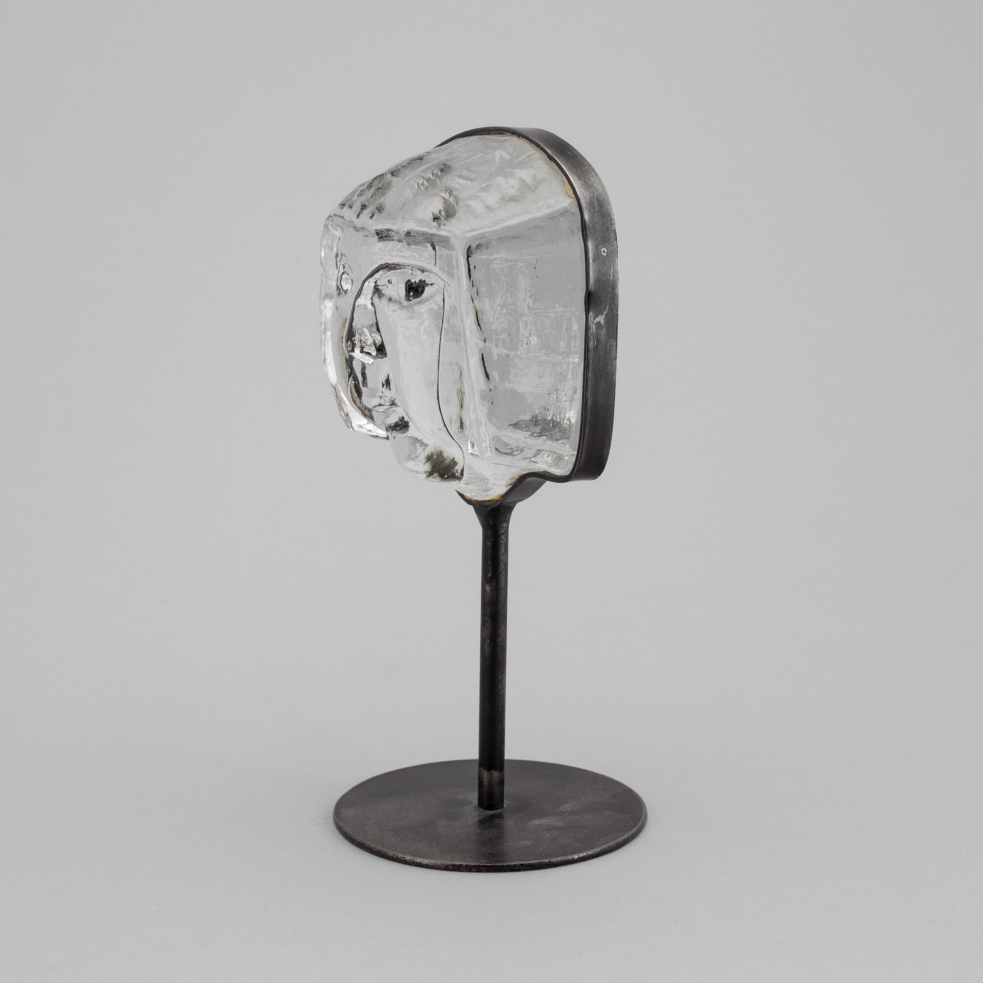 ERIK HÖGLUND, Skulptur, Glas, osignerad.