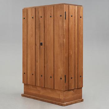 Axel Einar Hjorth, An Axel Einar Hjorth stained pine cabinet, 'Lovö', Nordiska Kompaniet, 1930's.