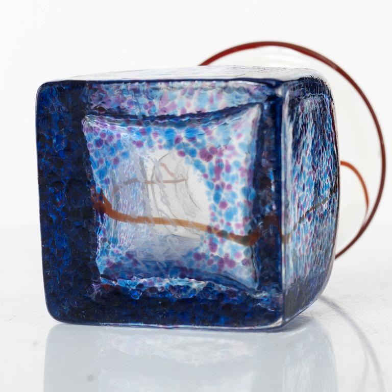 Bertil Vallien, a group of four vases, Kosta Boda.