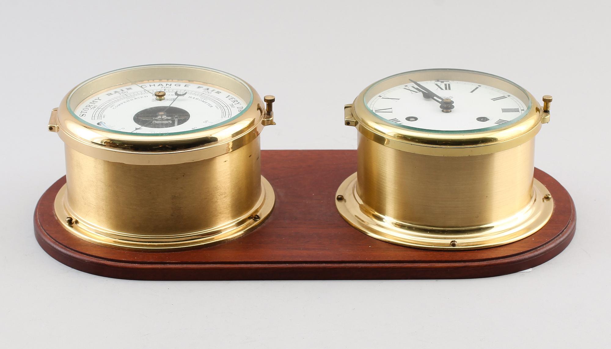 SKEPPSUR OCH BAROMETER, Schatz och Stockburger, 1900-talets andra hälft.