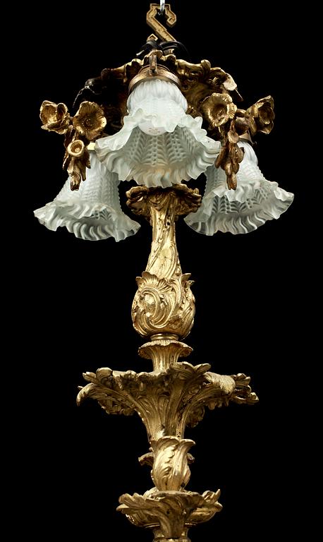 LJUSKRONA, nyrokoko, 1800-talets andra hälft.