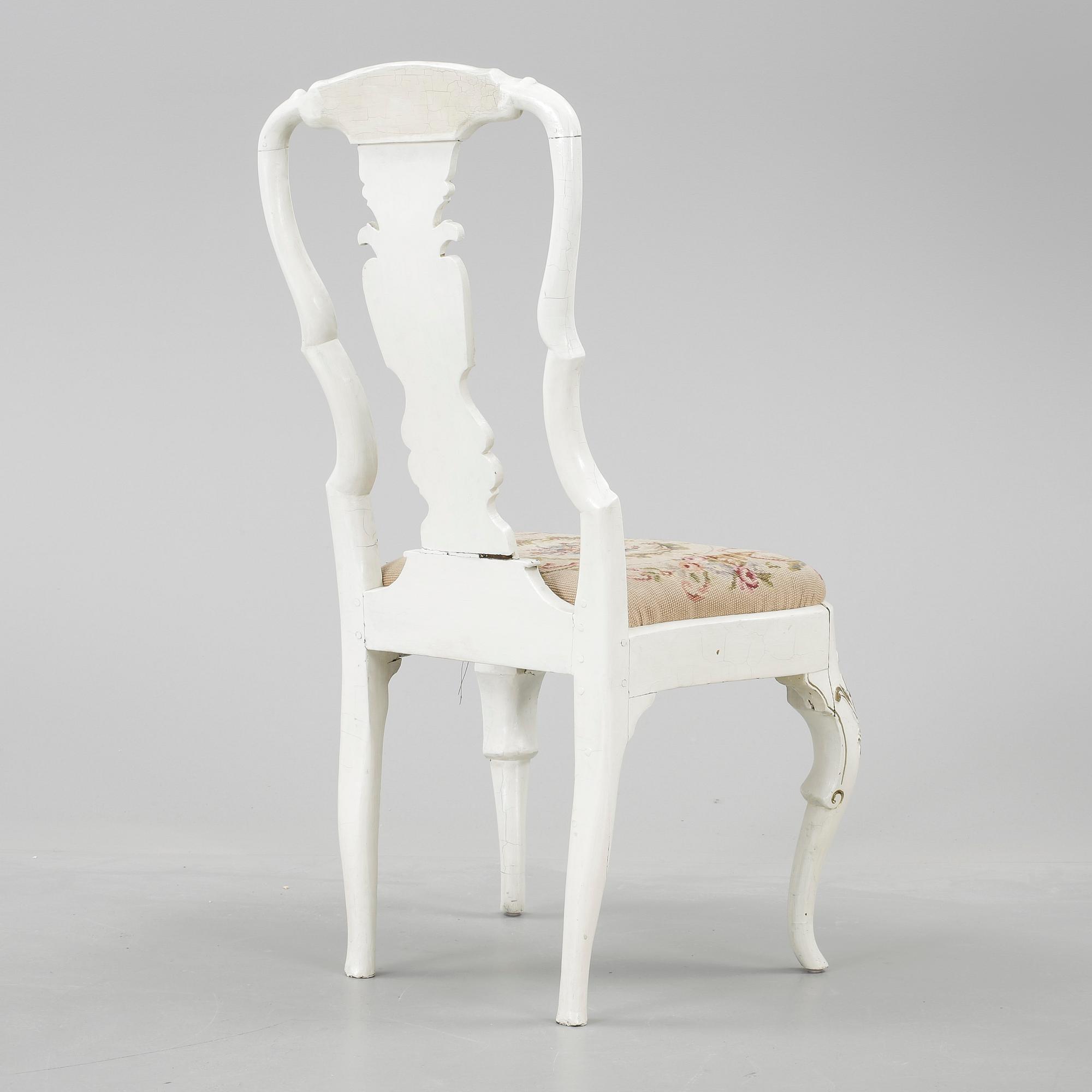 STOL, senbarock, 1700-tal.