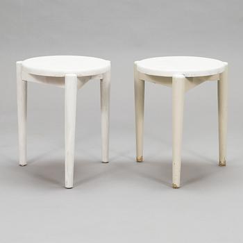 Ilmari Tapiovaara, two 1930's stools for Häkli.