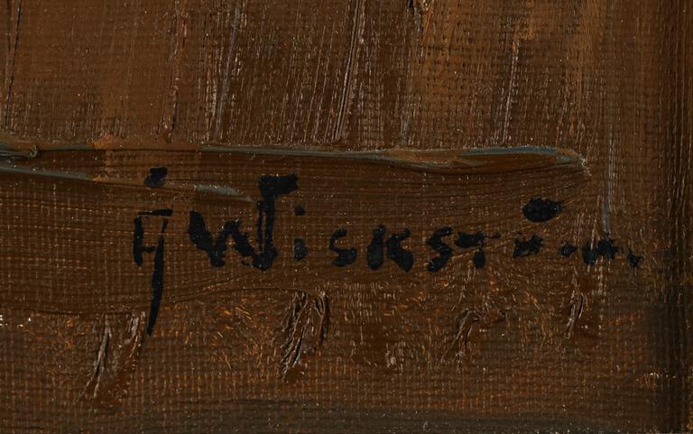 ÅKE WICKSTRÖM, olja på duk, signerad.