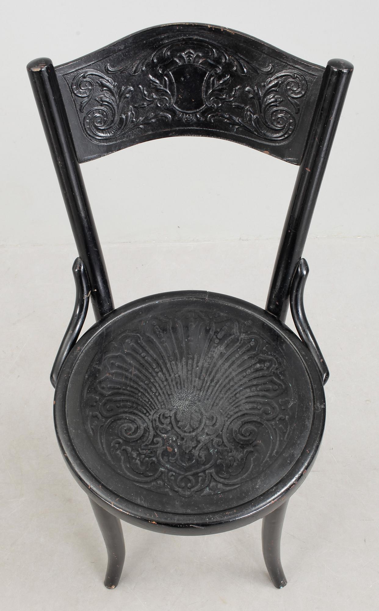 STOLAR, 4 st, Thonetstil, 1900-talets första hälft.