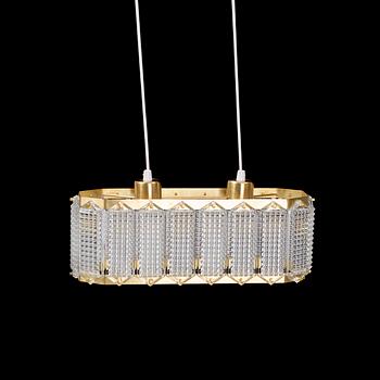 WIKTOR BERNDT, a ceiling light from Swedish Crystal, 1950's/60's.