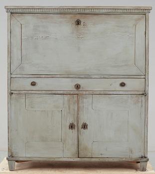SKRIVMÖBEL, gustaviansk stil, 1800-tal.