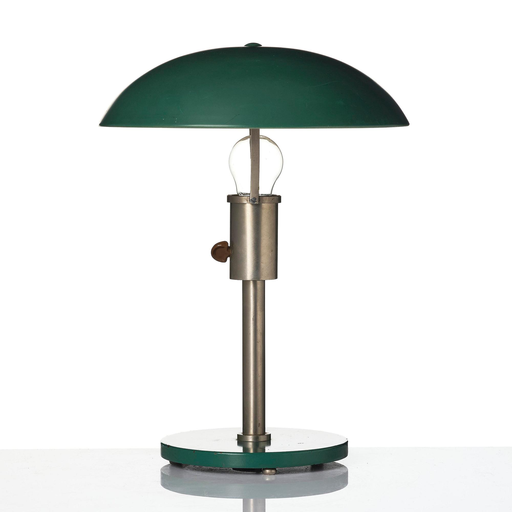 Harald Notini, a table lamp, Arvid Böhlmarks Lampfabrik, Stockholm, 1930s.