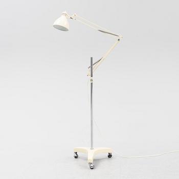 A 'Naska Loris' floor lamp by Jac Jacobsen for Luxo, designed 1933.