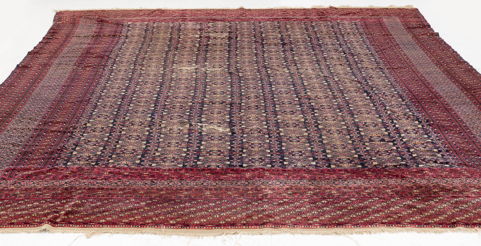 A Turkish Antique Carpet, circa 397 x 330 cm.