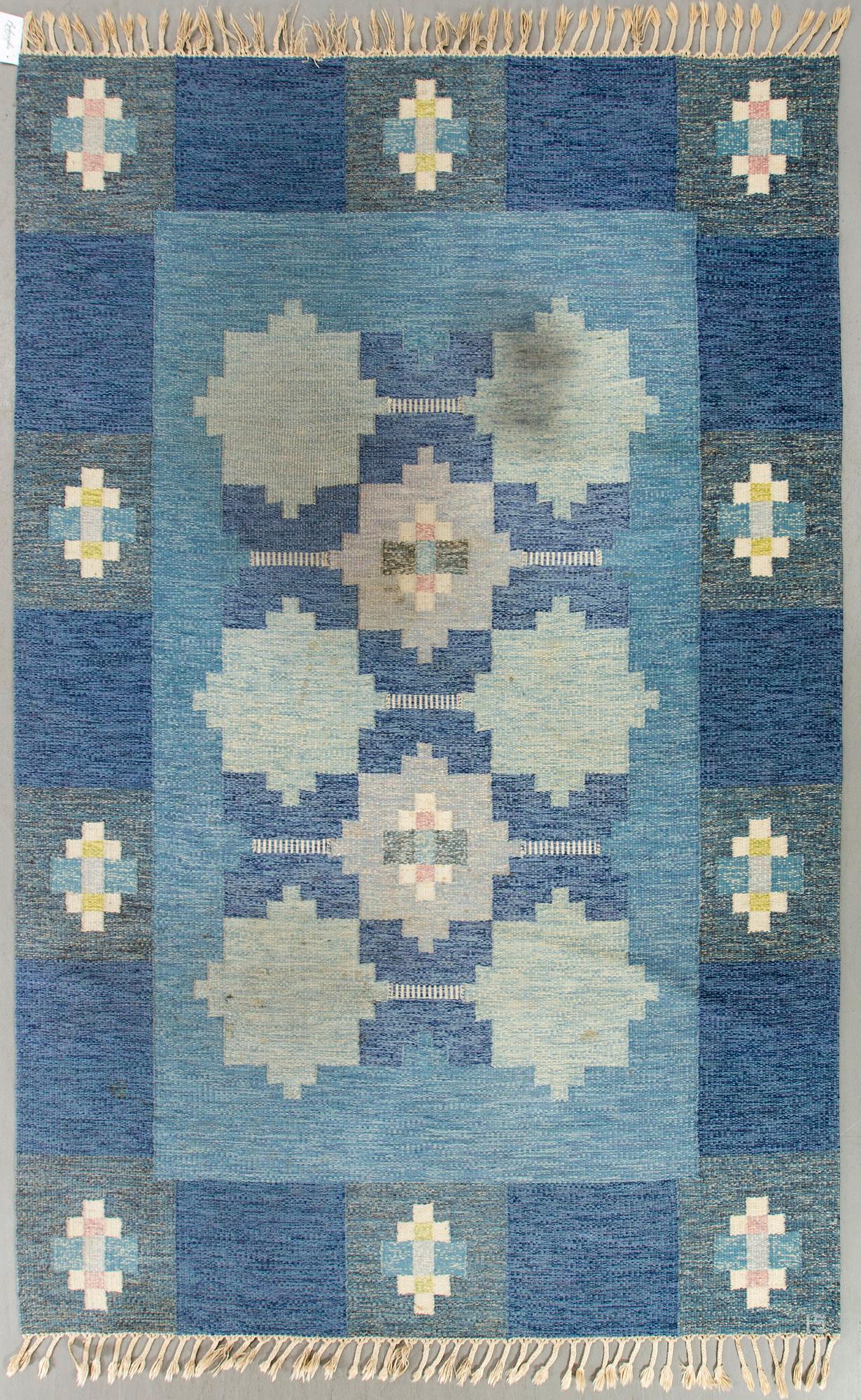 MATTA, rölakan, "Glan" Ingegerd Silow, 200x280 cm.