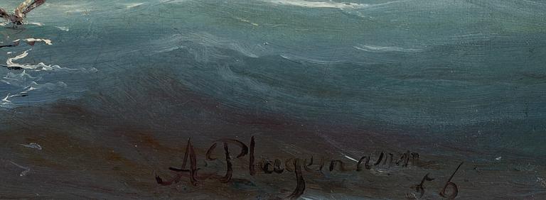 Arnold Plagemann, Fartyg på redden.