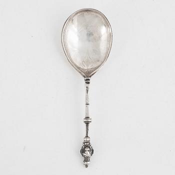 A Scandinavian Silver Spoon, 18th Century.