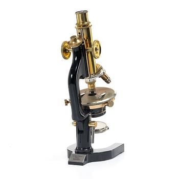 C Reichert, microscope in case, Austria, circa 1900.