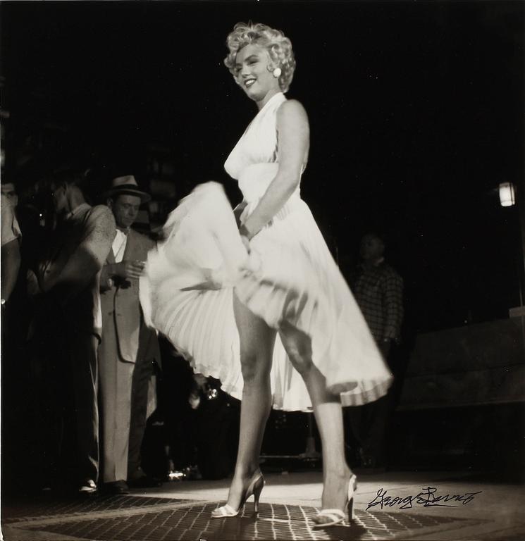 GEORGE BARRIS, gelatinsilverfotografi, sign. Stämplad á tergo.