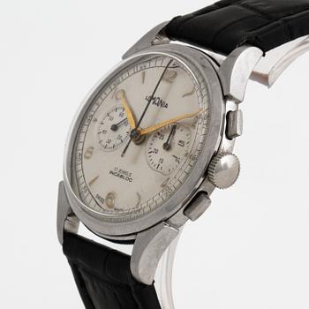 LEMANIA, armbandsur, 35,5 mm, kronograf.