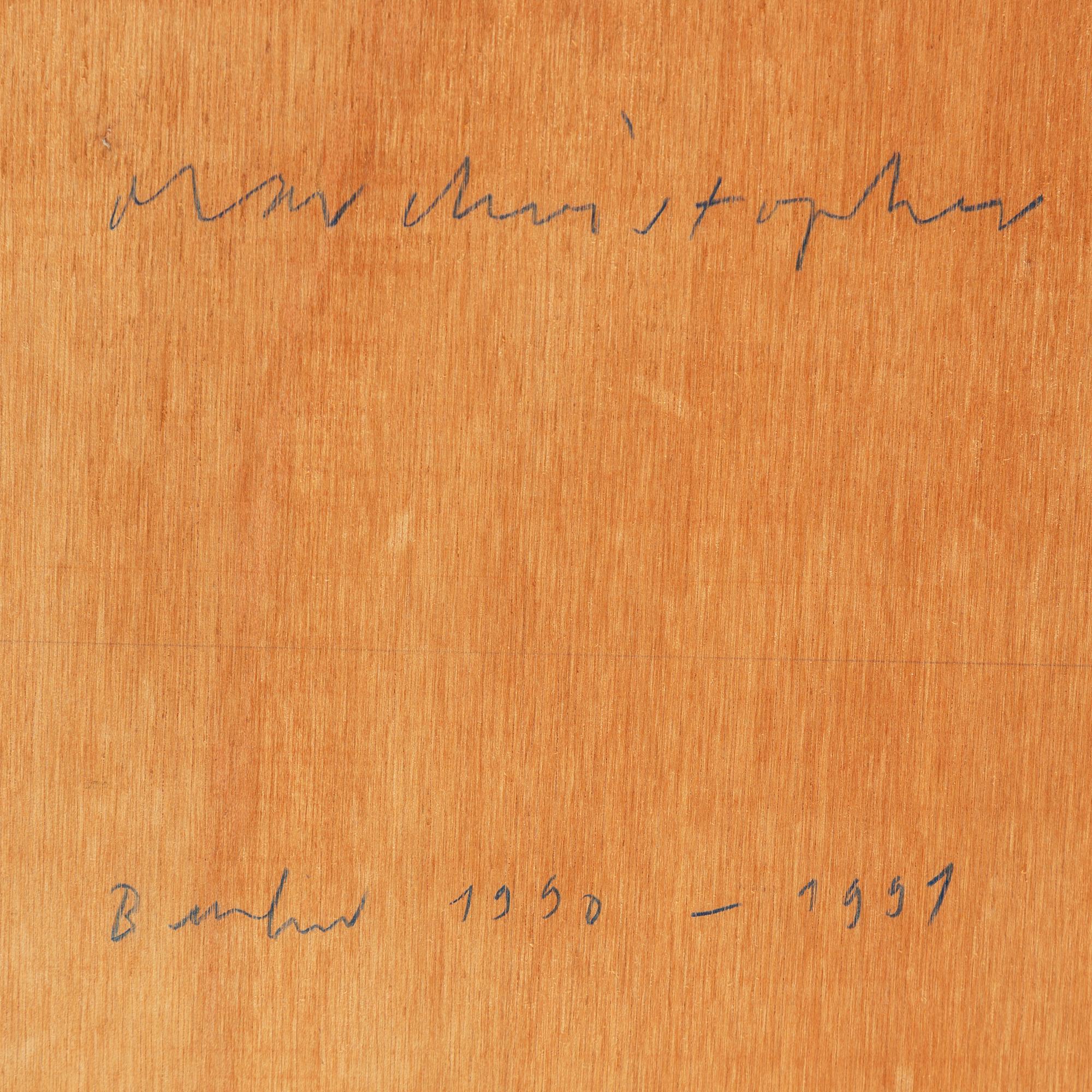 OLAV CHRISTOPHER JENSSEN, , mixed media, signed and dated 1990-1991 on verso,