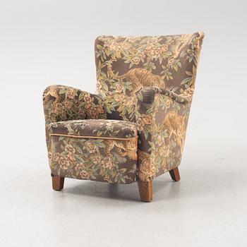 A Scandinavian Modern armchair, 1940's.