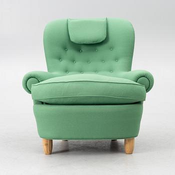 Carl Malmsten, Armchair, "The Giant Toad", OH Sjögren, Tranås 2025.