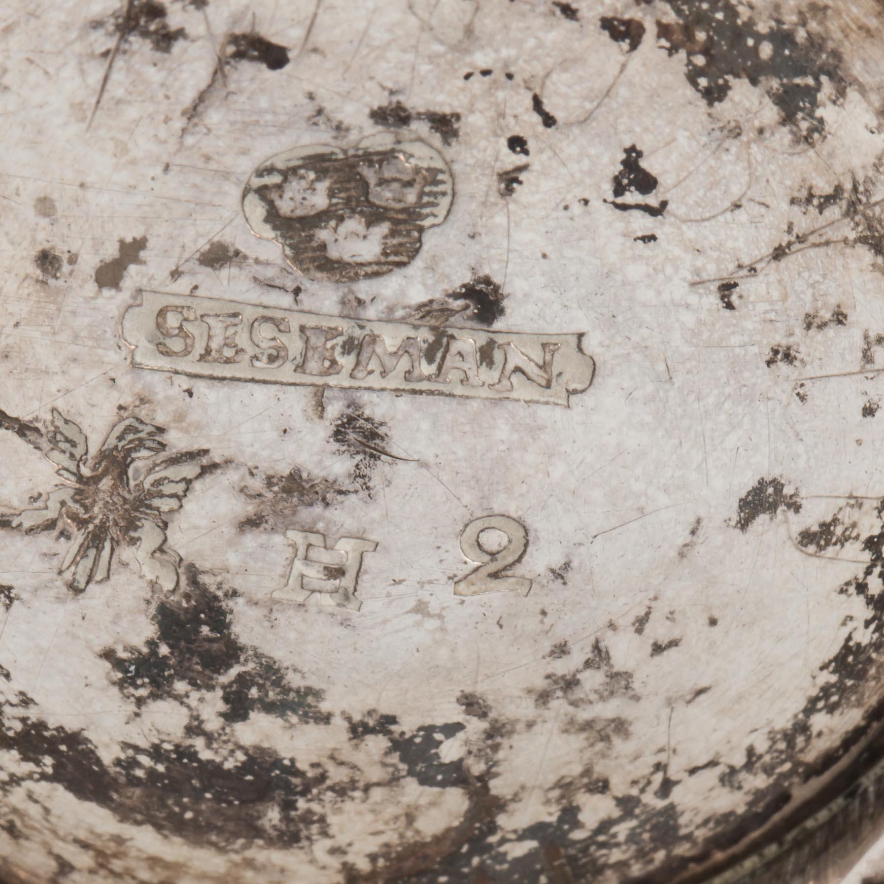 BÄGARE, silver, Carl Fredrik Seseman, Arboga 1790. Ca. 68 g.