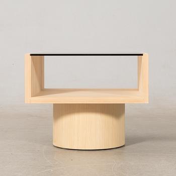 Sami Kallio, coffee table, "Cube/Circle", no. 1 prototype, made by Sami.