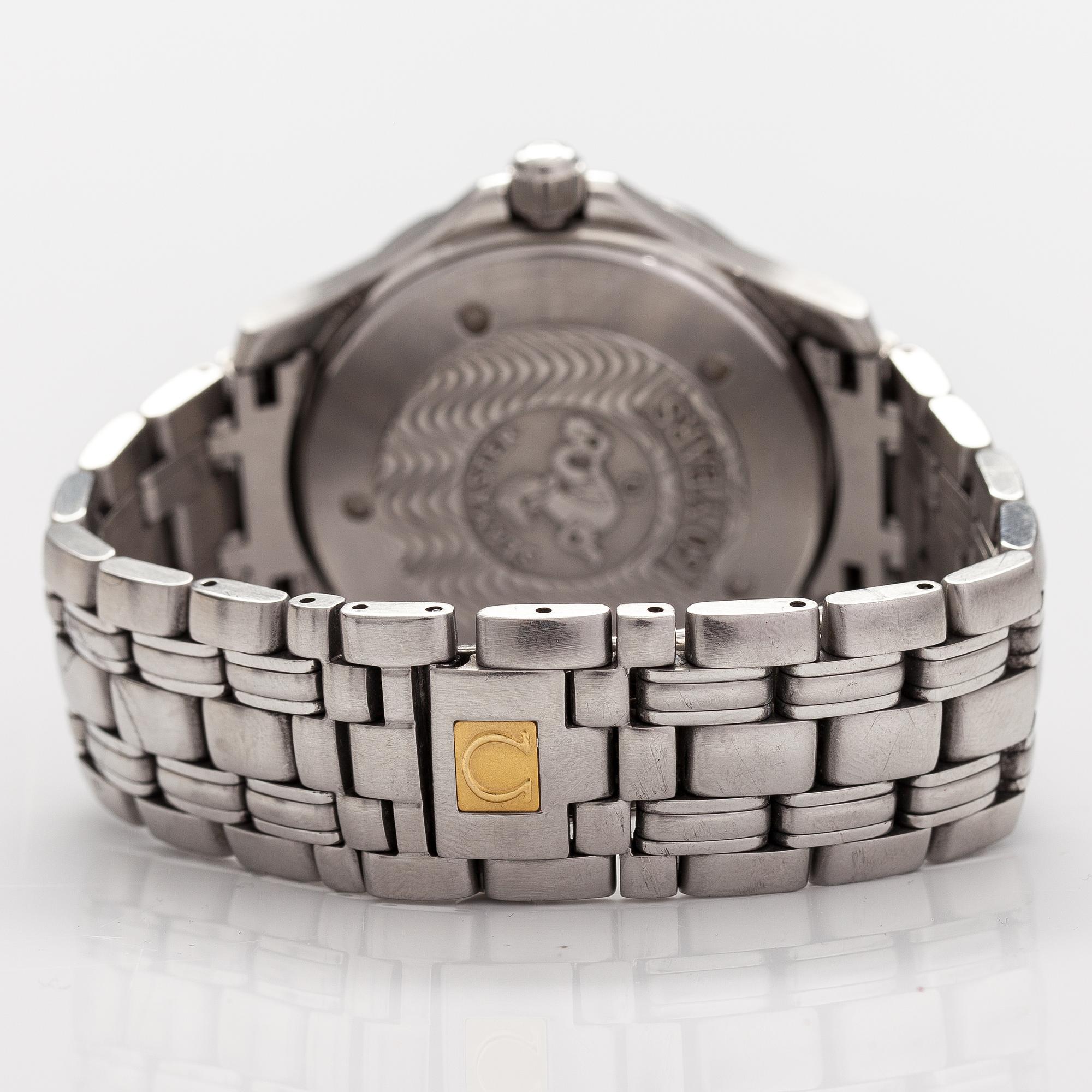 OMEGA Seamaster, GMT, chronometer, rannekello, 41 mm.