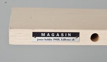 TIDNINGSHYLLA, "Magasin", Jonas Bohlin, Källemo AB 1988.