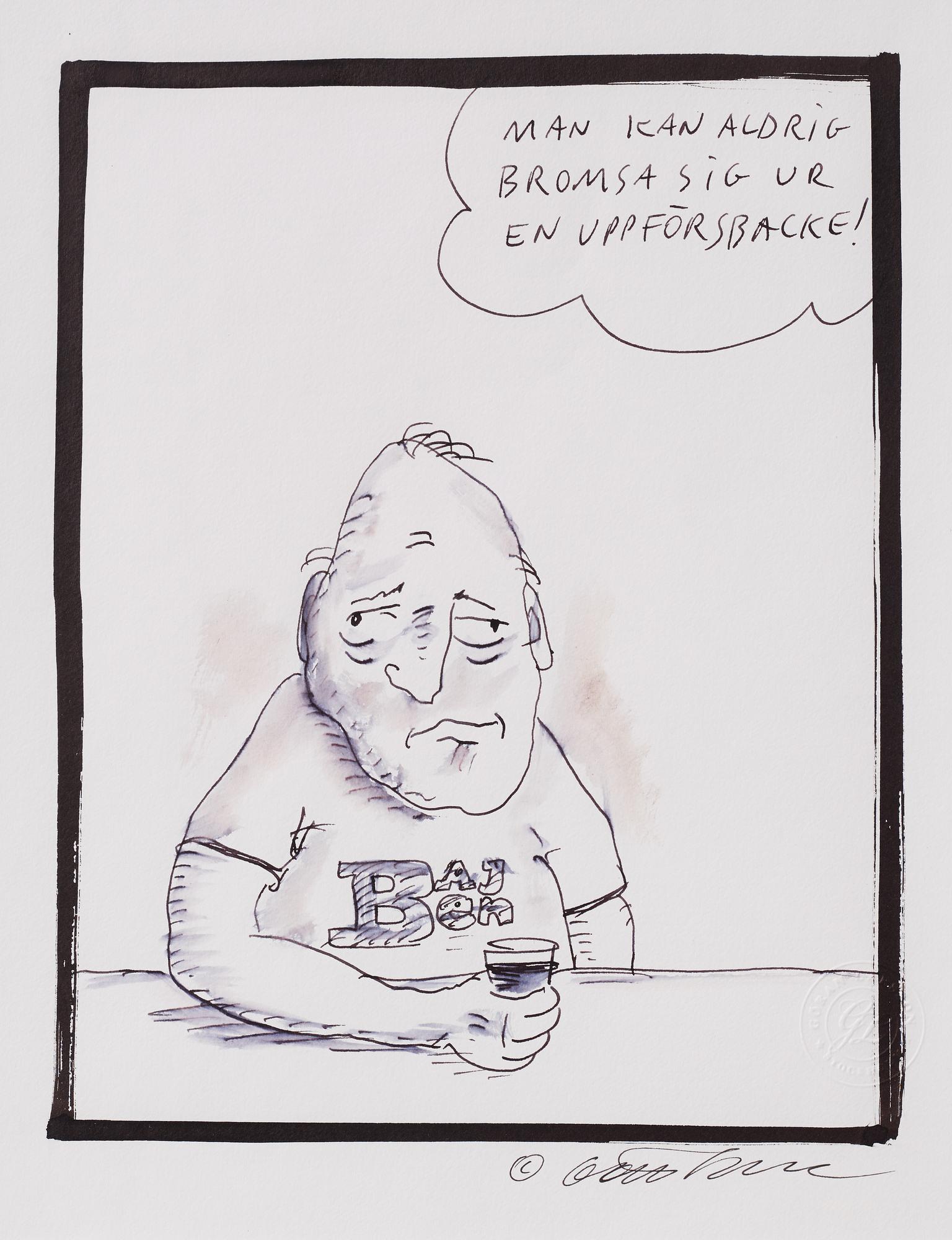 Göran Larsson, 6 st serieteckningar.
