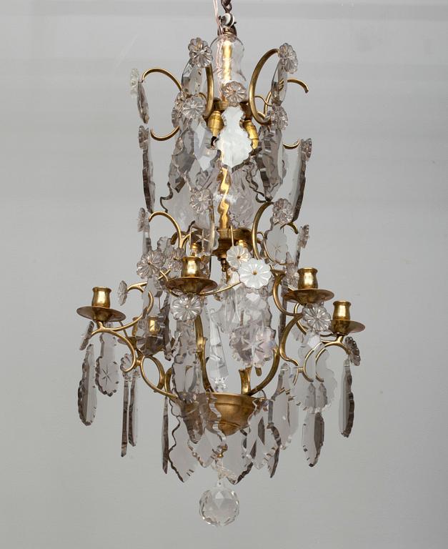 TAKKRONA, barockstil, 1900-talets början. Höjd ca 93 cm.