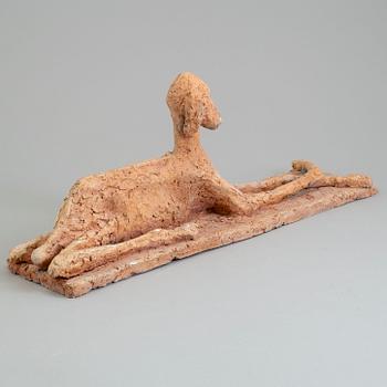 ASMUND ARLE, Skulptur, terracotta, signerad Asmund Arle och daterad 1952.