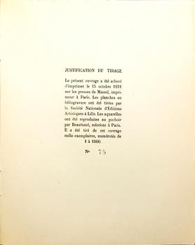 Bok, "Les Ballets Suédois dans l'Art Contemporain", Editions du Trianon, Paris, 1931.