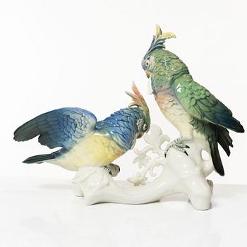 Figure, porcelain, Karl Ens, Germany, 20th century.